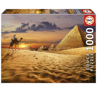 thumb-Camel in the desert - puzzle of 1000 pieces-1