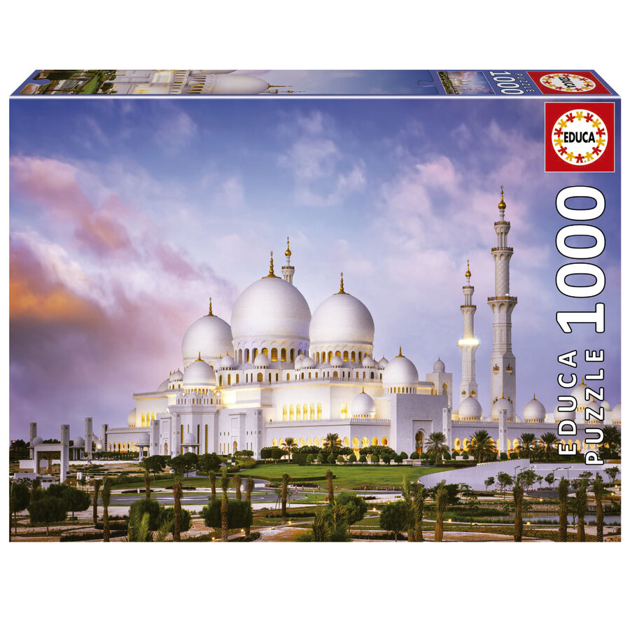 Sjeik Zayed Grote Moskee - puzzel 1000 stukjes-1