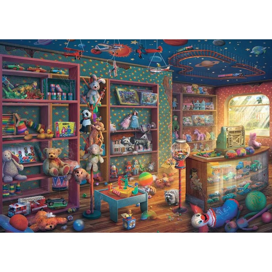 Tattered Toy Store  -  puzzle of 1000 pieces-2