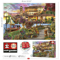 thumb-Italian Promenade - jigsaw puzzle of 1500 pieces-3
