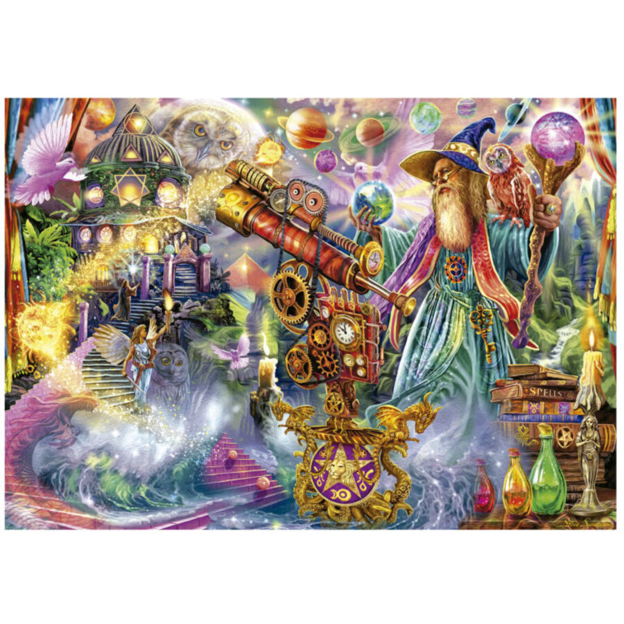 Wizard Spell - jigsaw puzzle of 1500 pieces-2