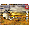 Educa Windmills, Consuegra - jigsaw puzzle of 1500 pieces