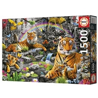 thumb-Jungle Radieuse - puzzle de 1500 pièces-4