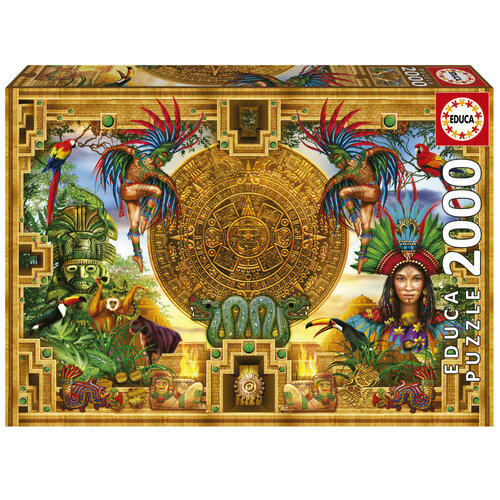  Educa Aztec Maya Assembly - 2000 pieces 