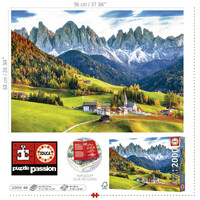 thumb-Autumn in the Dolomites - jigsaw puzzle of 2000 pieces-3