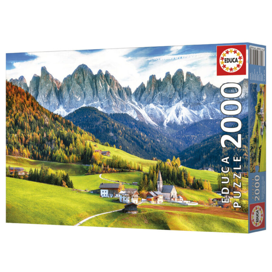 Autumn in the Dolomites - jigsaw puzzle of 2000 pieces-4