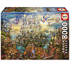 Educa City of Dreams - 8000 pieces