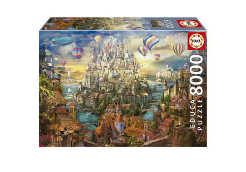  Educa City of Dreams - 8000 pieces 