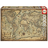 Educa Map of the World - jigsaw puzzle of 3000 pieces