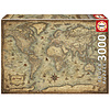Educa Map of the World - jigsaw puzzle of 3000 pieces