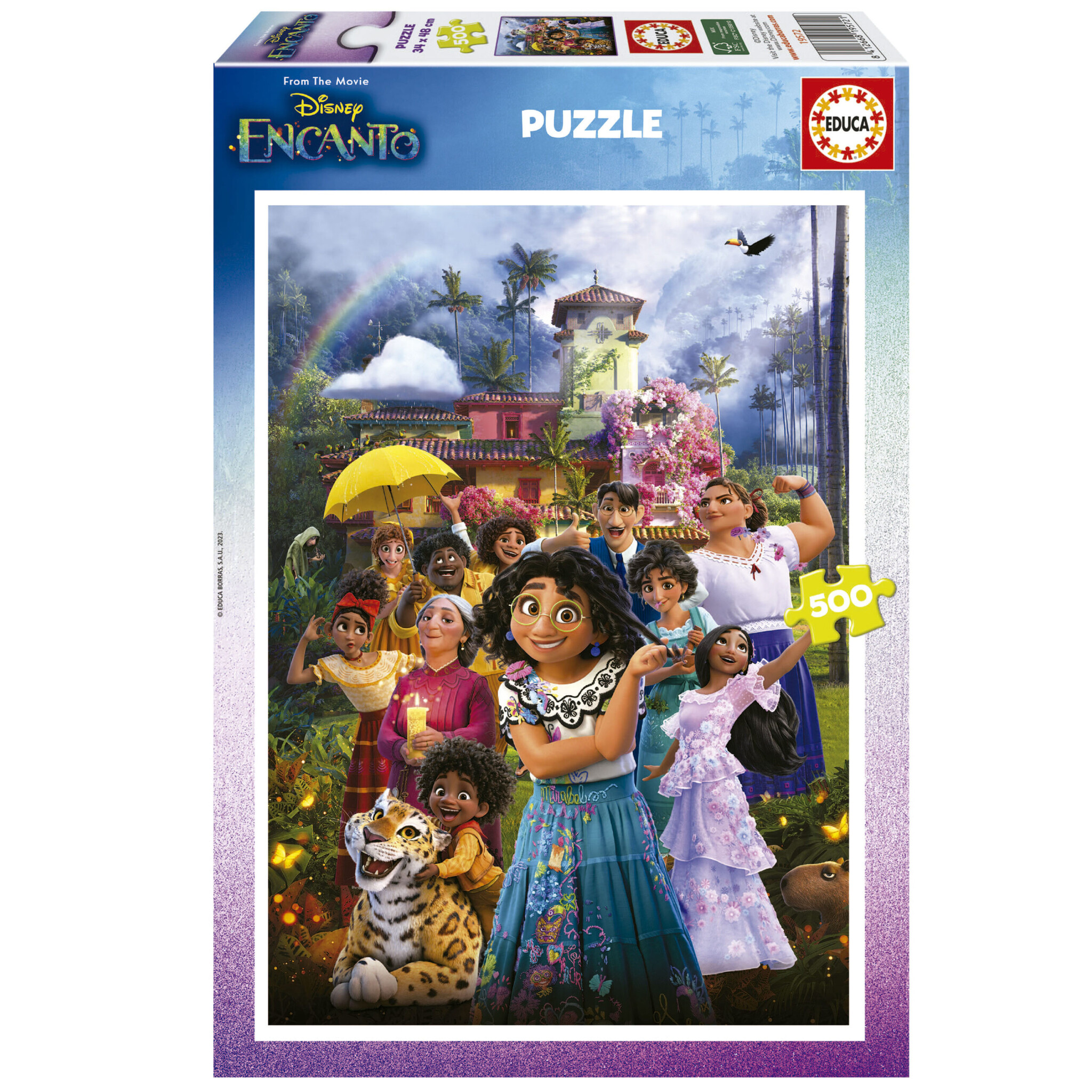 Puzzle en bois Disney - Educa - Animaux - 50 pièces - Pour enfants