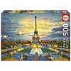 Educa Eiffel Tower - jigsaw puzzle of 500 pieces