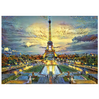 thumb-Eiffel Tower - jigsaw puzzle of 500 pieces-2