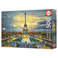 thumb-Eiffel Tower - jigsaw puzzle of 500 pieces-4