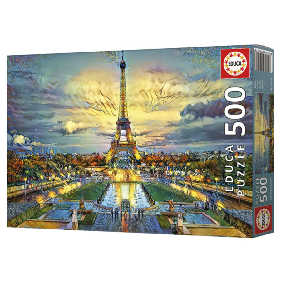 Eiffel Tower - jigsaw puzzle of 500 pieces-4