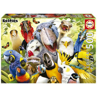 thumb-Watch The Birdie - Selfie - jigsaw puzzle of 500 pieces-1