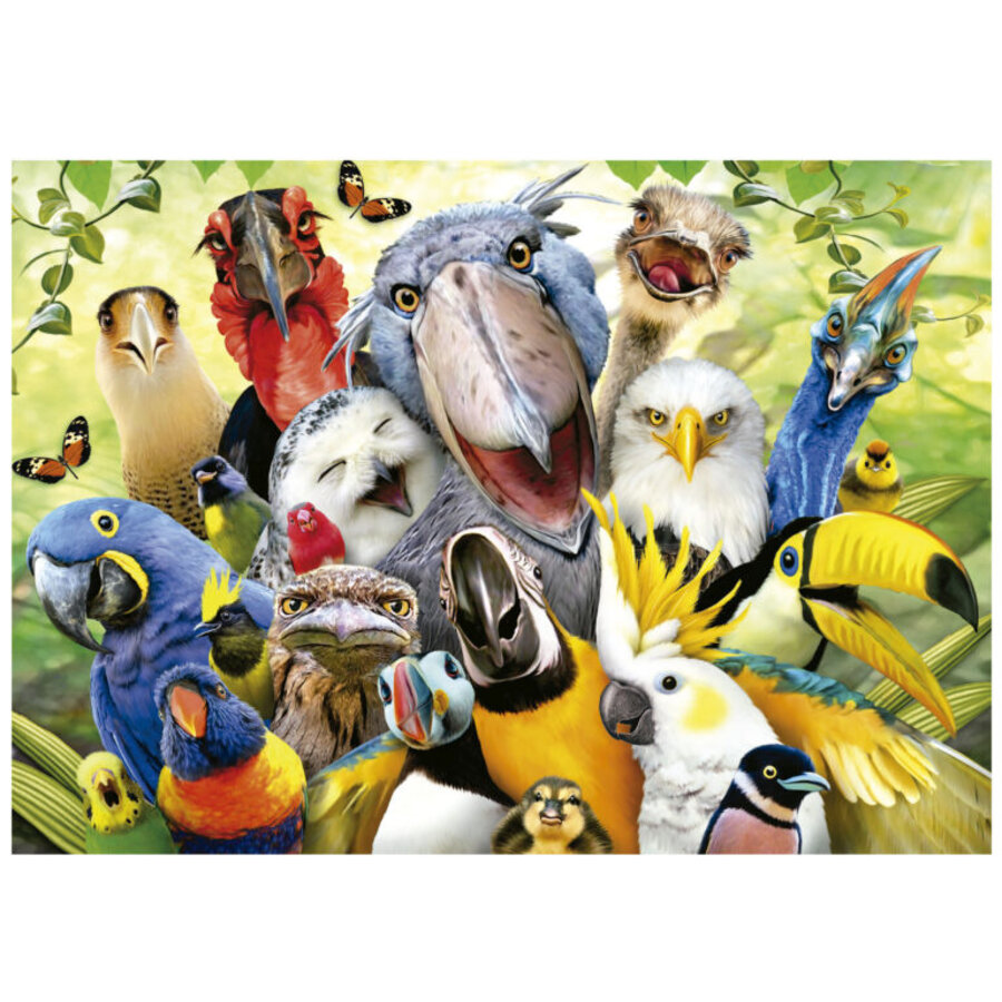 Watch The Birdie - Selfie - jigsaw puzzle of 500 pieces-2