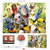 thumb-Watch The Birdie - Selfie - jigsaw puzzle of 500 pieces-3