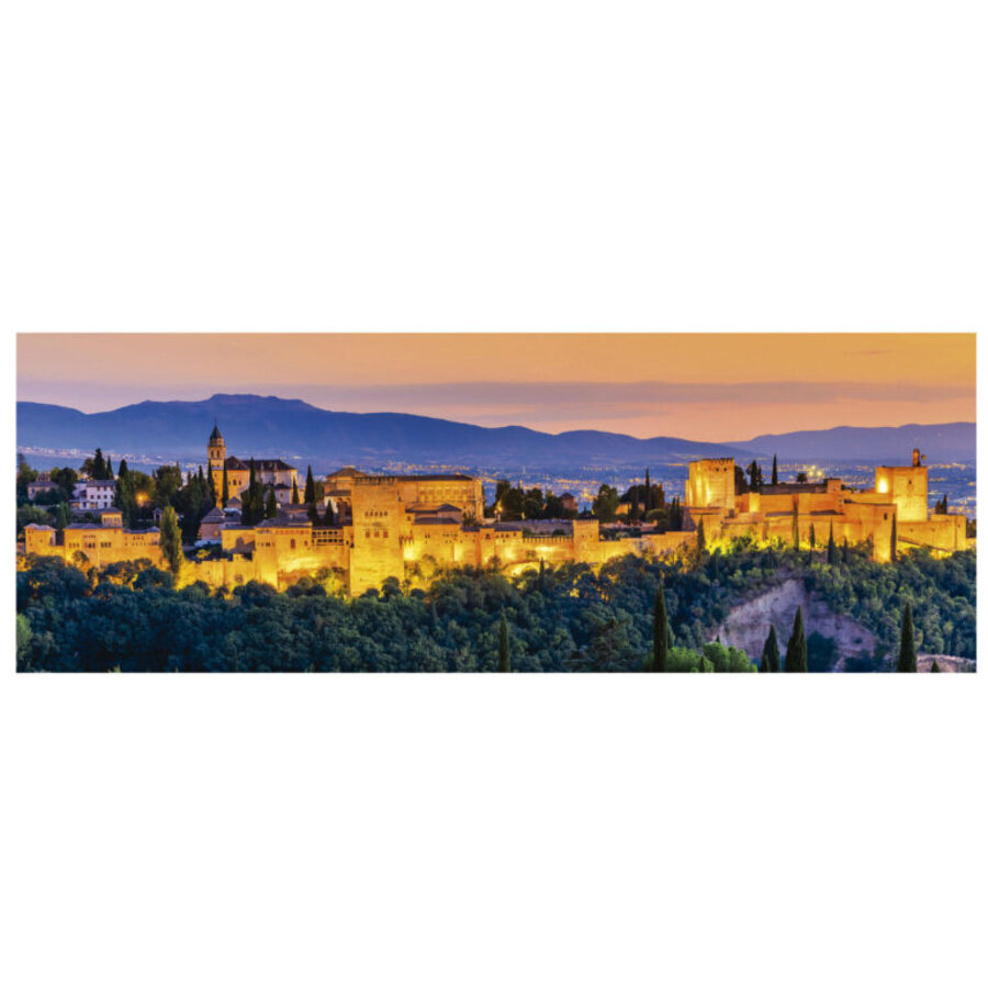 Alhambra, Granada - puzzle of 1000 pieces - Panorama-2