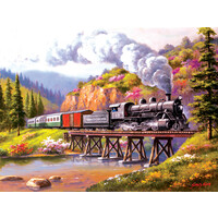 Grand Canyon Express - jigsaw puzzle of 300 XXL pieces