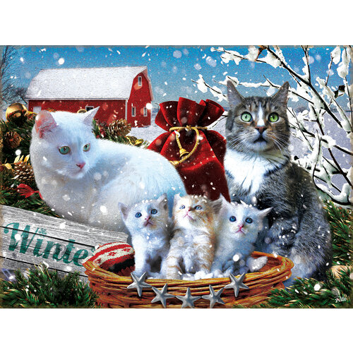  SUNSOUT Winter Kitties - 300 XXL pieces 