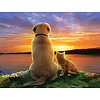 SUNSOUT As the Sun Sets - puzzle de 300 XXL pièces