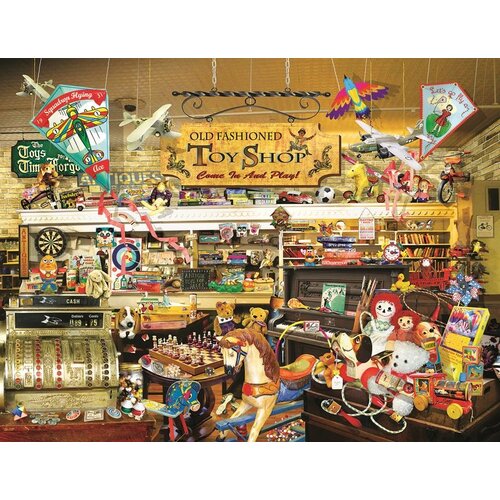  SUNSOUT Lori Schory - An Old Fashioned Toy Shop - 1000 pieces 