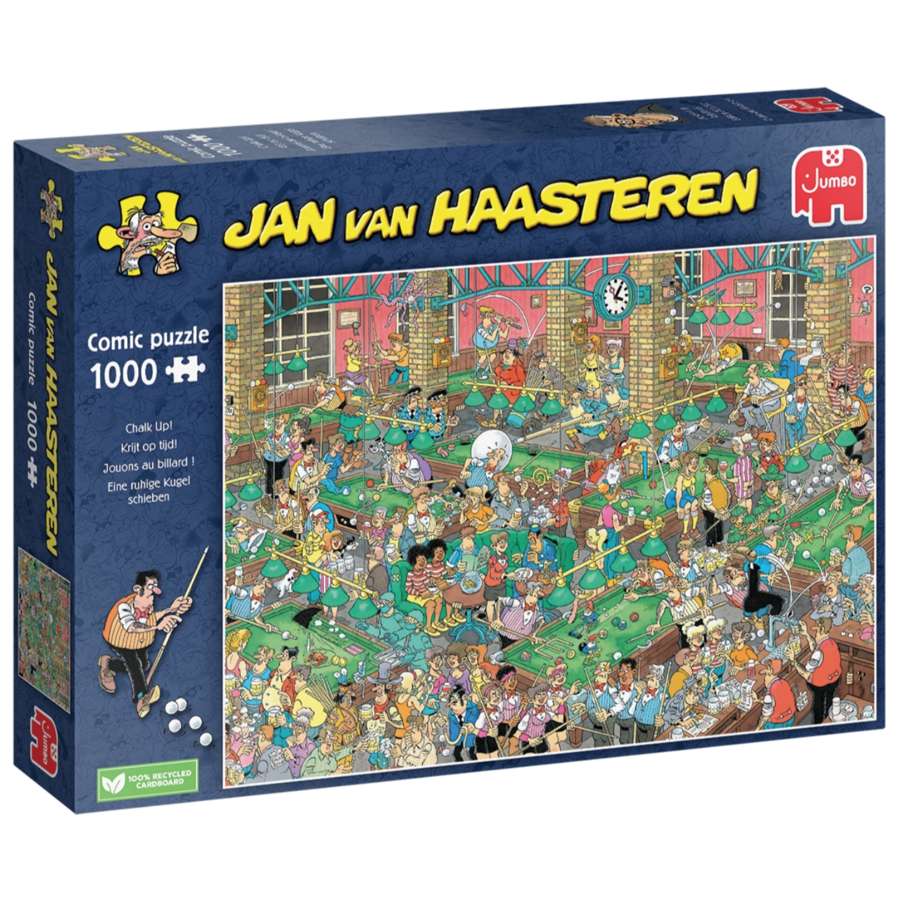 Krijt op Tijd  -  Jan van Haasteren - puzzel van 1000 stukjes-1