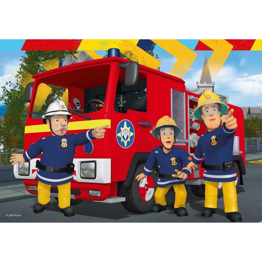 Le pompier Sam au secours - 2 x 24 pièces-1