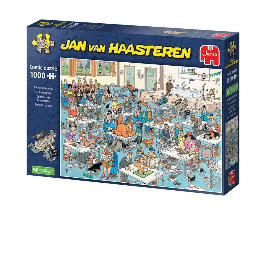 The Cat Pageantry - Jan van Haasteren - puzzle of 1000 pieces-4