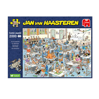 thumb-Concours de Beauté Félin - Jan van Haasteren - puzzle de 2000 pièces-1