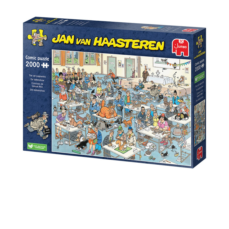 The Cat Pageantry - Jan van Haasteren - puzzle of 2000 pieces-4