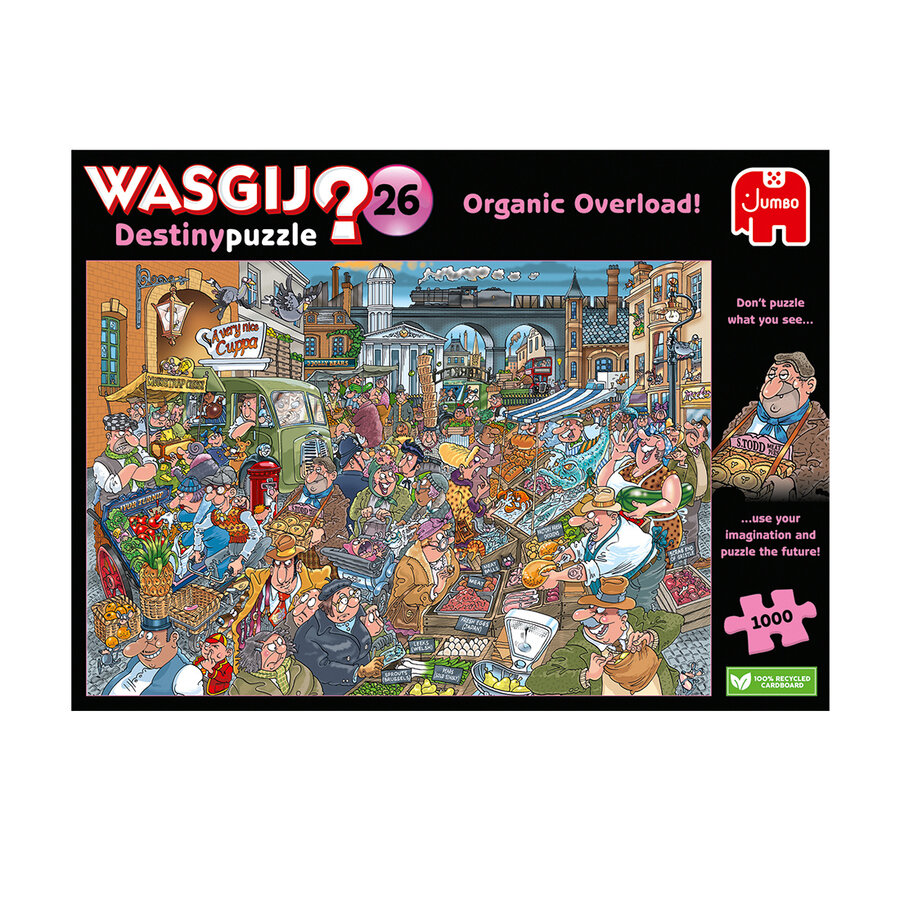 Wasgij Destiny 26 - Organic Overload! - 1000 pieces-3