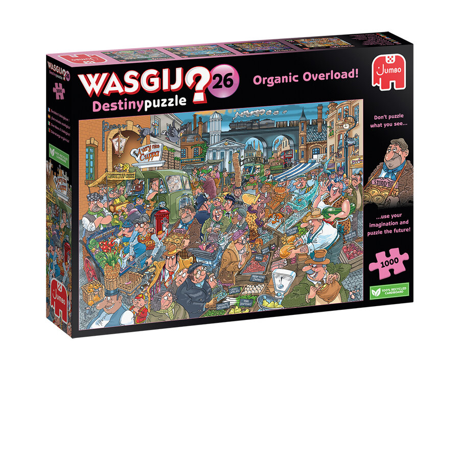 Wasgij Destiny 26 - Organic Overload! - 1000 pieces-4