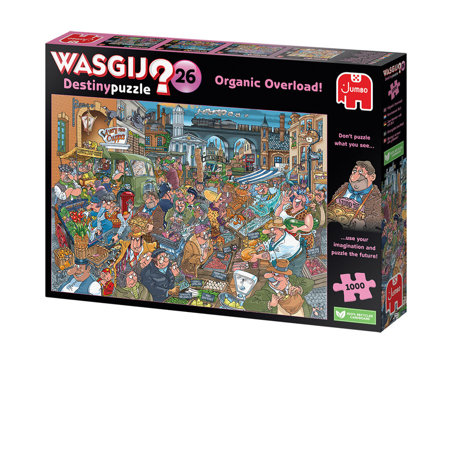 Wasgij Destiny 26 - Organic Overload! - 1000 pieces-1