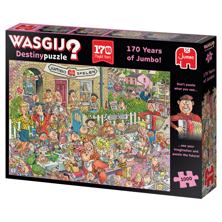 Wasgij Destiny  - 170 Years of Jumbo - 1000 pieces-1