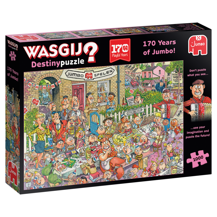 Wasgij Destiny  - 170 Years of Jumbo - 1000 stukjes-2