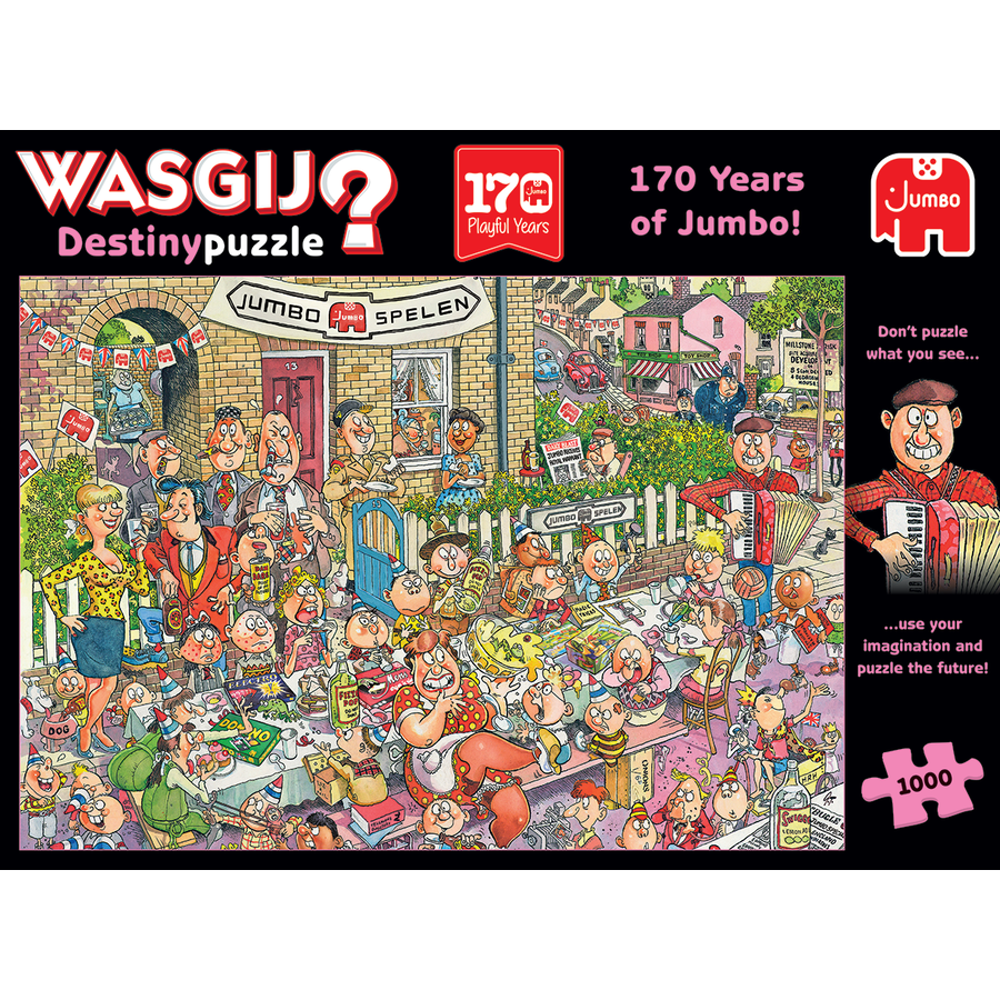 Wasgij Destiny  - 170 Years of Jumbo - 1000 stukjes-3