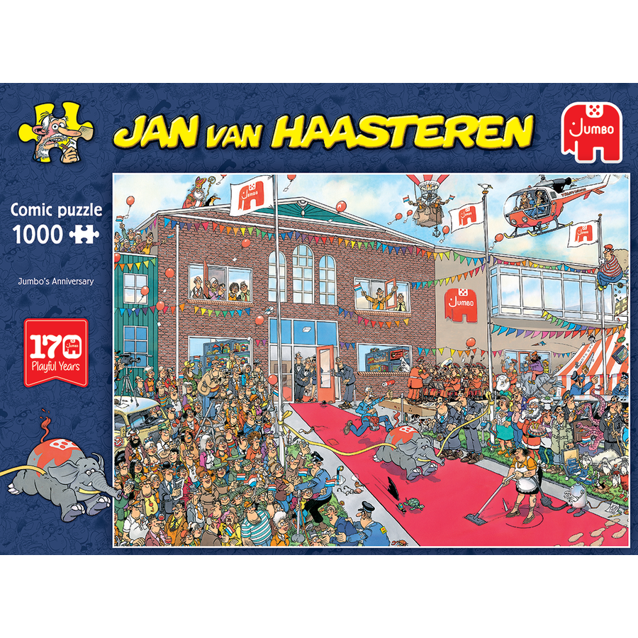 Special 170 ans Jumbo - Jan van Haasteren - puzzle de 1000 pièces-1