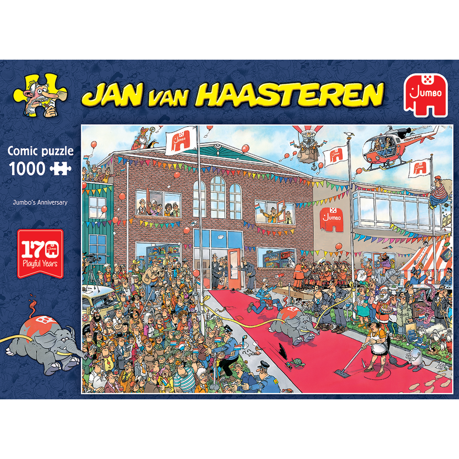 Special 170 jaar Jumbo - Jan van Haasteren - puzzel van 1000 stukjes-1
