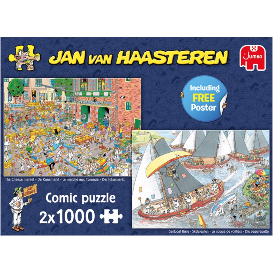 Dutch Traditions - JvH - 2 x 1000 pieces -jigsaw puzzles-1