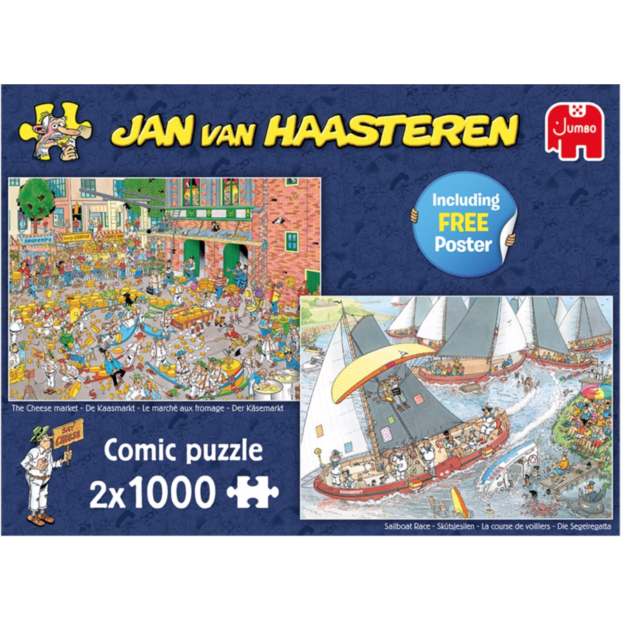 Traditions hollandaises - JVH - 2 x 1000 pièces - puzzles-1