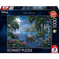 thumb-De Kleine Zeemeermin en Prins Eric - Thomas Kinkade - puzzel van 1000 stukjes-1