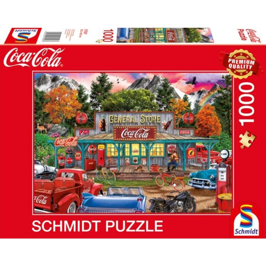 Coca-Cola Store - puzzle de 1000 pièces-1