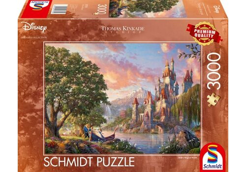  Schmidt Disney Le monde magique de Belle - 3000 pièces 
