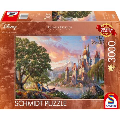  Schmidt Disney Le monde magique de Belle - 3000 pièces 
