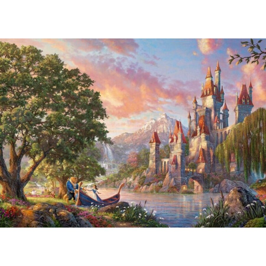 Disney Le monde magique de Belle - Thomas Kinkade - 3000 pièces-2