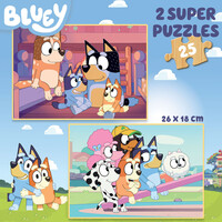 thumb-HOUT: Bluey - 2 x 25 stukjes-2