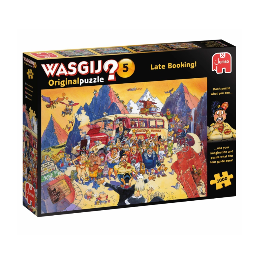 Wasgij Original 5 - Late Booking - puzzle de 1000 pièces-3