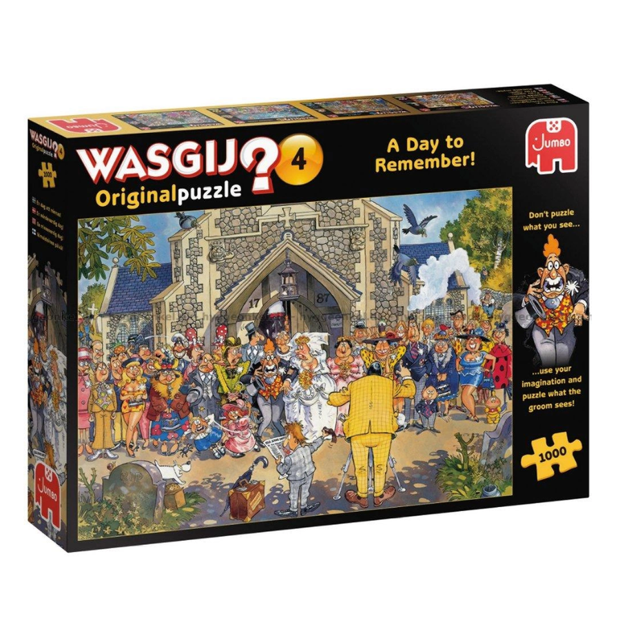 Wasgij Original 4 - A Day to Remember - legpuzzel van 1000 stukjes-3